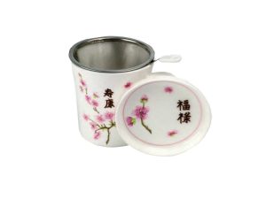 TAZZA CON FILTRO FIORE DI CILIEGIO
