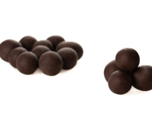 PALLINE DI CIOCCOLATO CON CIOCCOLATO FONDENTE E CRISPIES